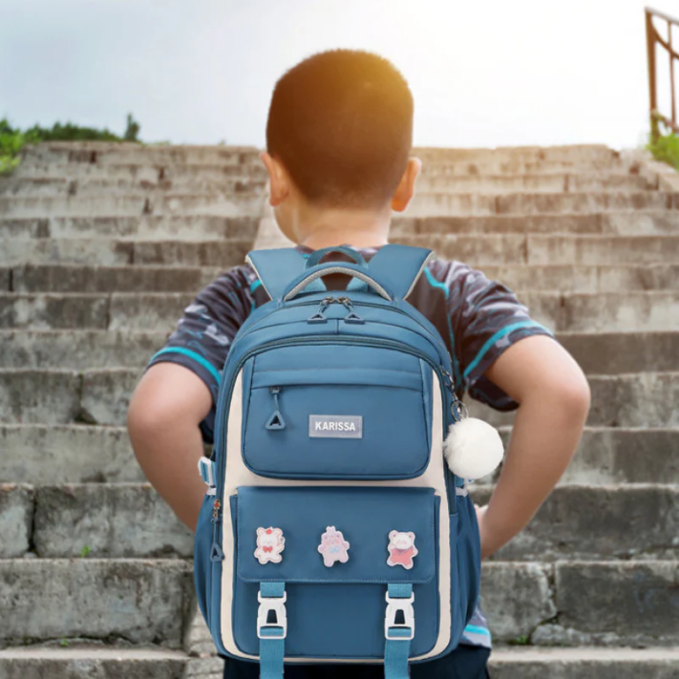 Kids Backpack School Bags (Blue)