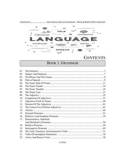 High School English Grammar and Composition Bangla With Answer
