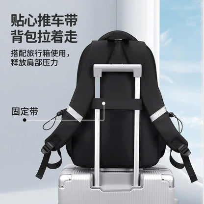 Waterproof with stain-resistant school backpacks (Black)