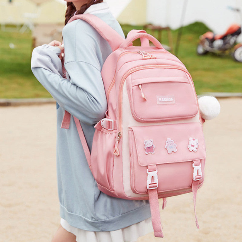 Kids Backpack School Bags (Pink)