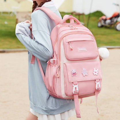 Kids Backpack School Bags (Pink)